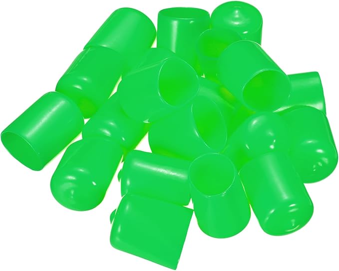 uxcell 20pcs Rubber End Caps 19mm ID Vinyl PVC Round Tube Bolt Cap Cover Screw - Image 4
