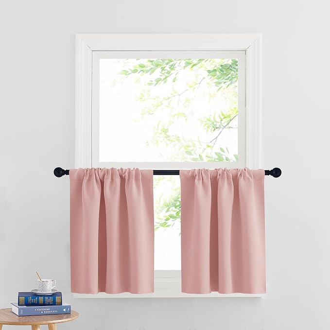 RYB HOME Small Curtains Blackout by RYBHOME