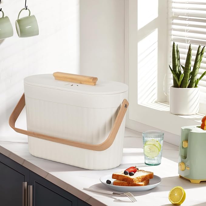 Odorless Counter Top Compost Bucket - Image 2