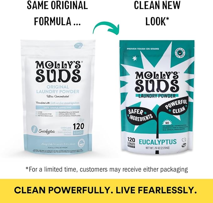 Molly's Suds Original Laundry Detergent Powder | Clean Laundry Detergent Powder - Image 2