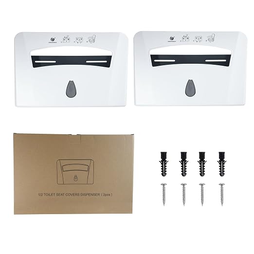 Toilet Seat Cover Dispenser Wall Mounted Compatible - Image 7