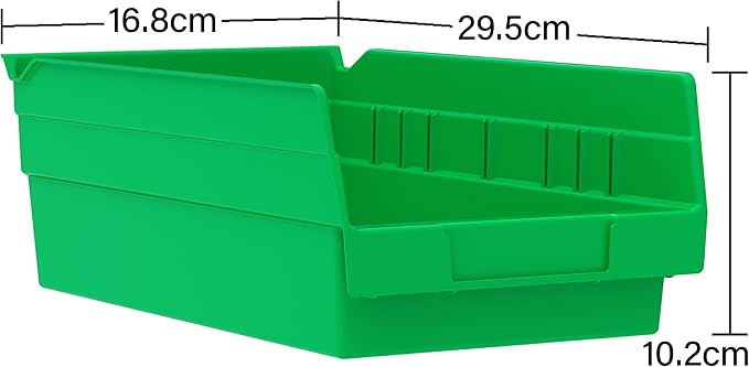 Akro-Mils 30130 Plastic Shelf Bins, Heavy Duty Storage Bins