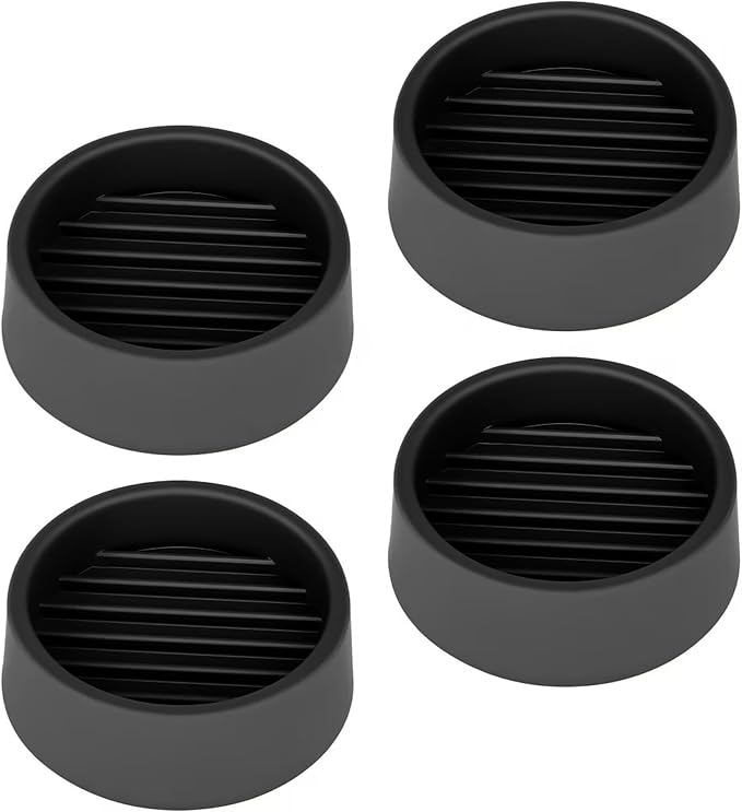 Non Slip Furniture Pads, 1.5” Round Rubber Caster Cups, Anti-Slip Gripper by VOCOMO