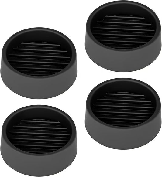 Non Slip Furniture Pads, 1.5” Round Rubber Caster Cups, Anti-Slip Gripper by VOCOMO