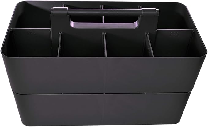 2 PACK - Portable DIY 8 Dividers Durable Plastic Tote Tool & Supply Cleaning - Image 3