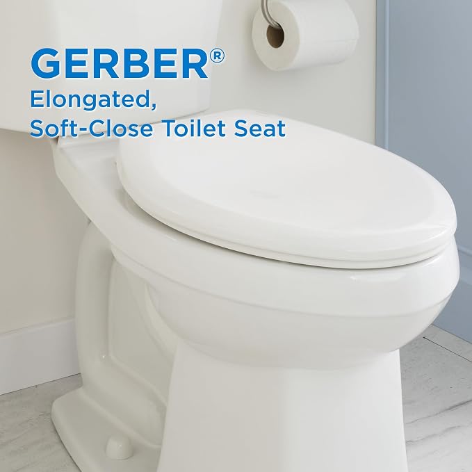 Gerber Universal Elongated Toilet Seat - Image 2