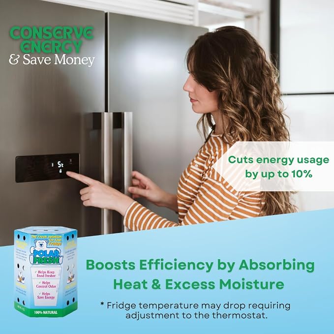 All-in-1 Refrigerator Deodorizer & Produce Saver by Polar Fresh 3 Pack – Fridge - Image 8