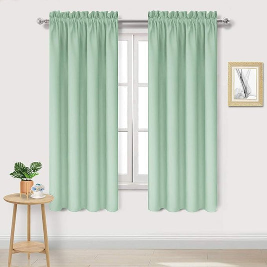 DWCN Blackout Curtains Room Darkening Thermal Insulated Bedroom Curtains Window by DWCN