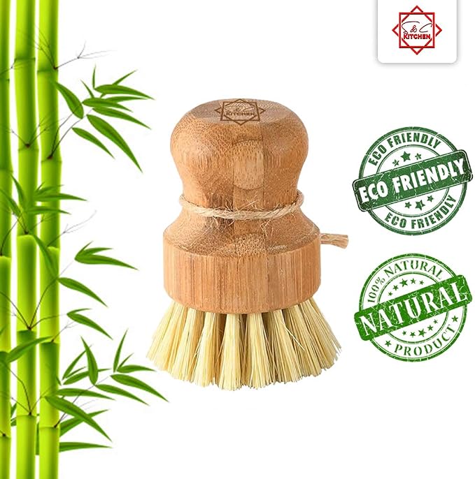Bamboo Scrub Brush - Image 5