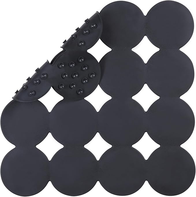 Square Shower Mat Nonslip by Webos