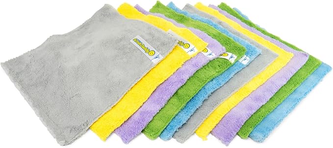 Scrub Daddy 10-Piece Microfiber Towel Set by ScrubDaddy