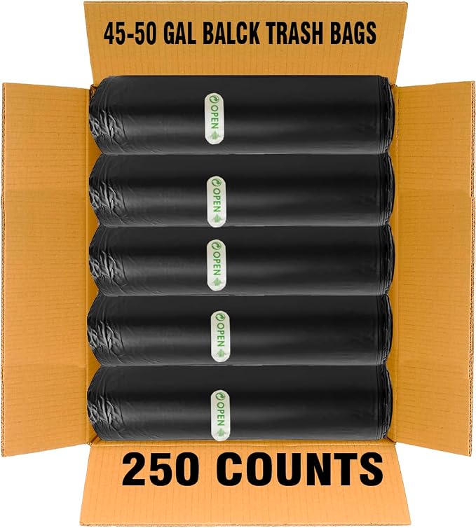 40-45 Gallon Lawn & Leaf Trash Bags, Construction, Industrial - Image 7
