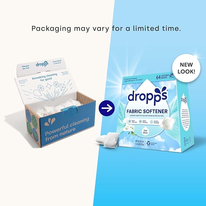Dropps Laundry Fabric Softener Pods, Crisp Breeze - Image 8
