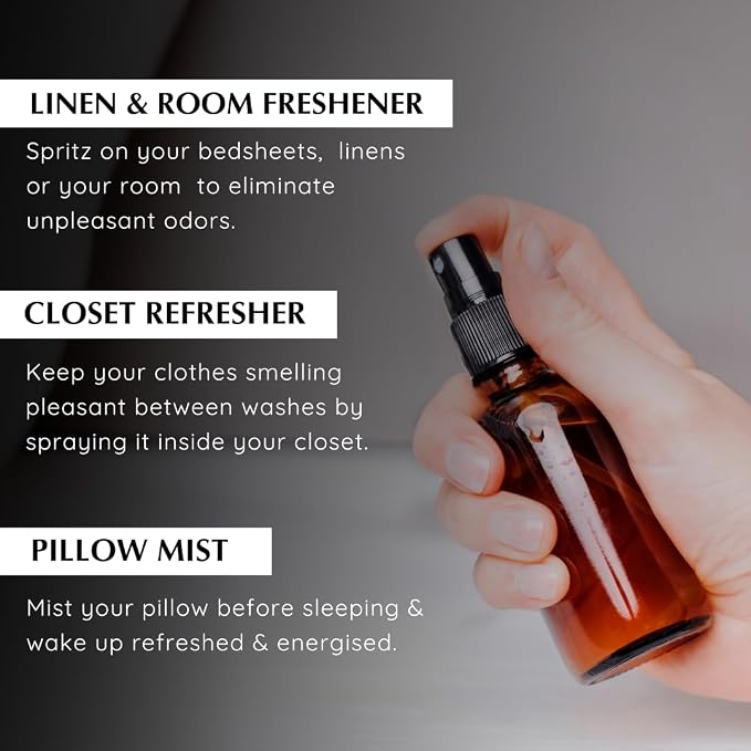 Ylang Ylang Room, Linen & Pillow Spray by Aromafume | 100ml/3.38 fl oz | - Image 5