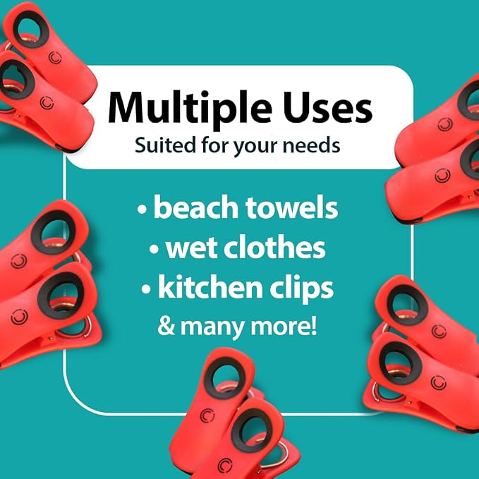 CoreClips Towel Clips for Beach Chairs - Image 5