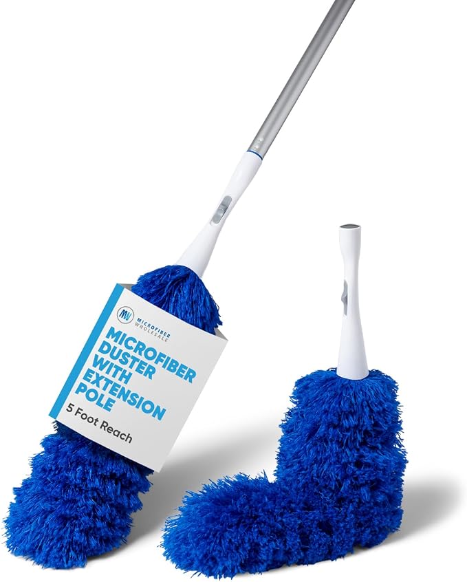 2 Pack of Microfiber Flexible Dusters by MicrofiberWholesale