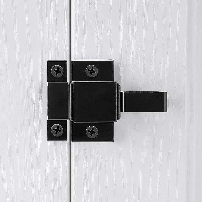 4 Packs Self-Closing Latches, Aluminum Alloy Automatic Gate Latch - Image 4