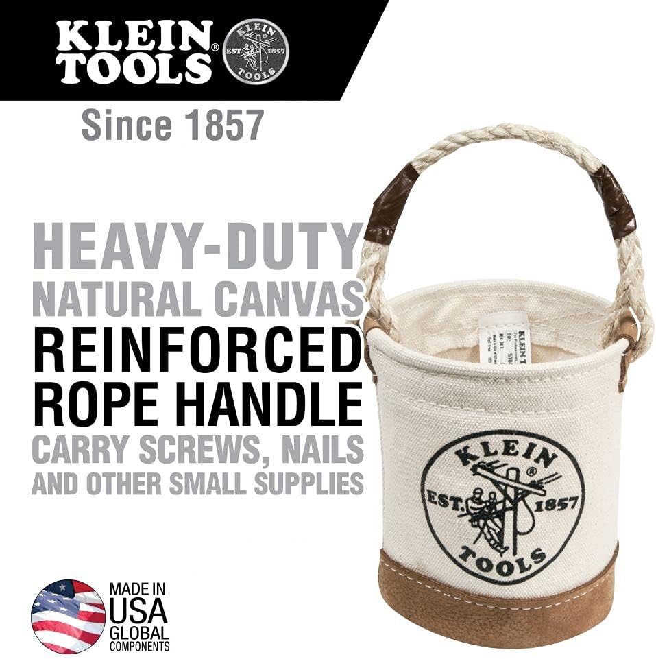 Klein Tools Oval Tool Bucket Bundle with Mini Tool Bucket
