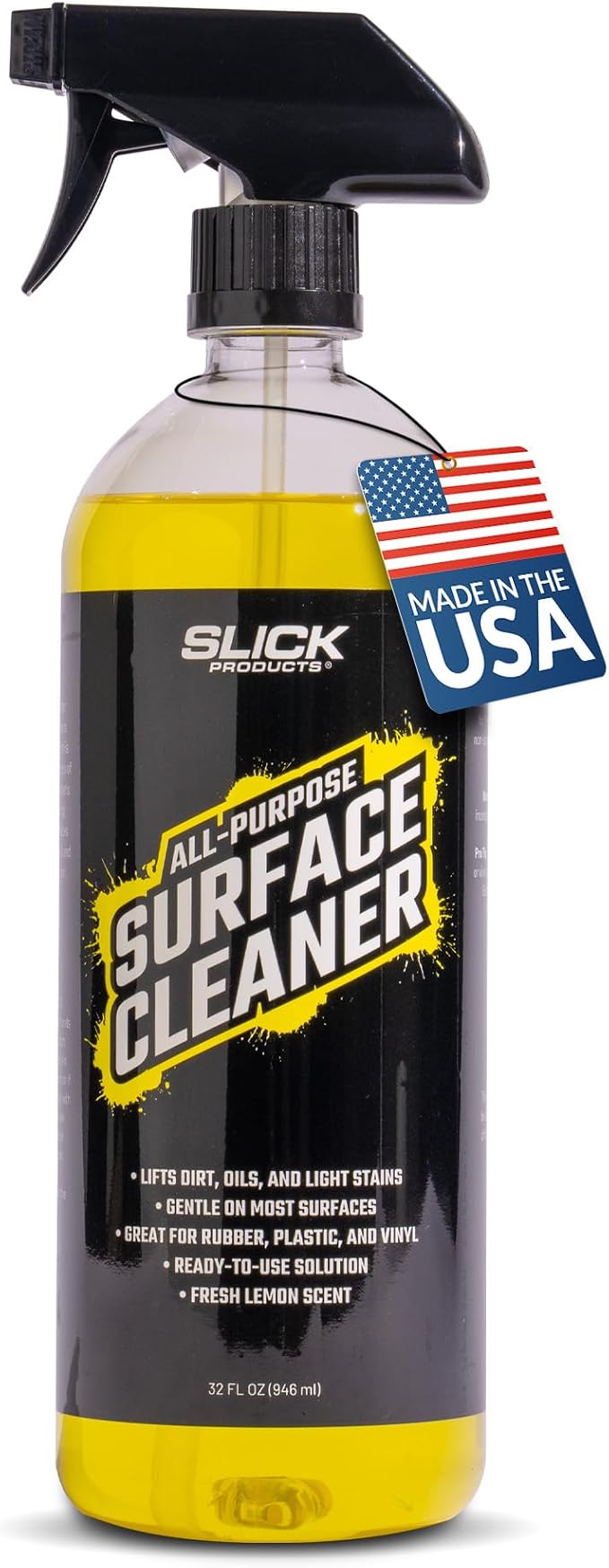 Slick Products All-Purpose Surface Cleaner – Multi-Surface Car Interior & by SlickProducts