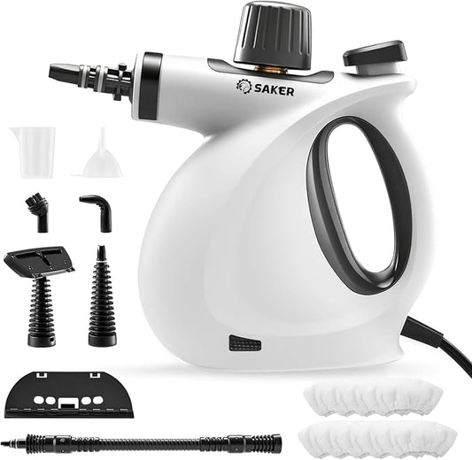 Saker Handheld Steam Cleaner New, Portable Steam Cleaner by Saker
