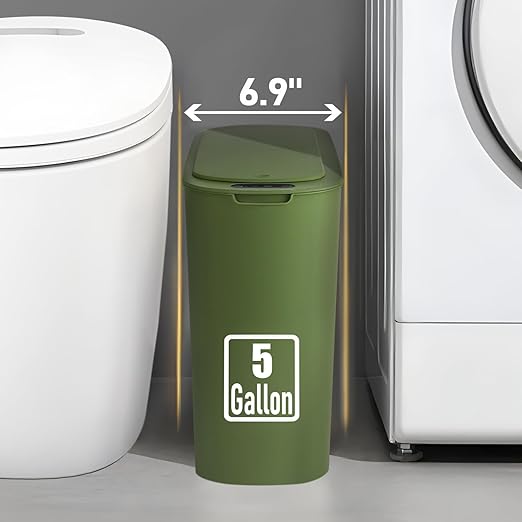 5 Gallon Motion Senor Bathroom Trash Can - Image 3