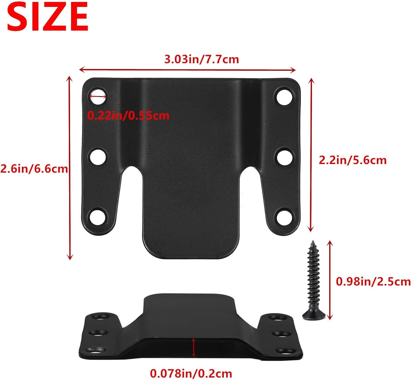 Universal Sectional Sofa Interlocking, 8 Pieces Metal Couch Clips Sofa Connectors Bracket Furniture Connectors with Screws, 4 Sets