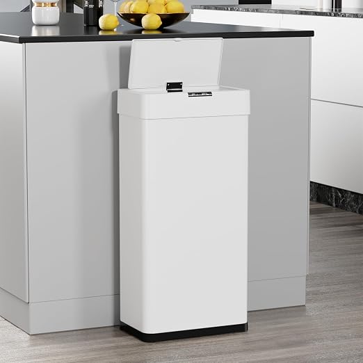 TLSUNNY 18.5 Gallon Motion Sensor Trash Can, Touchless Automatic Garbage Can - Image 9