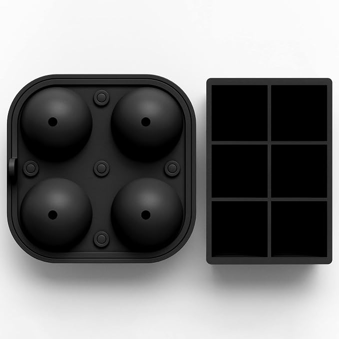 glacio Ball Ice Cube Tray and Big Ice Cube Molds - Image 4