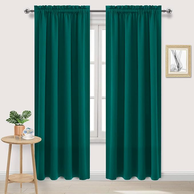 DWCN Blackout Curtains Thermal Insulated, Energy Saving & Noise Reducing by DWCN