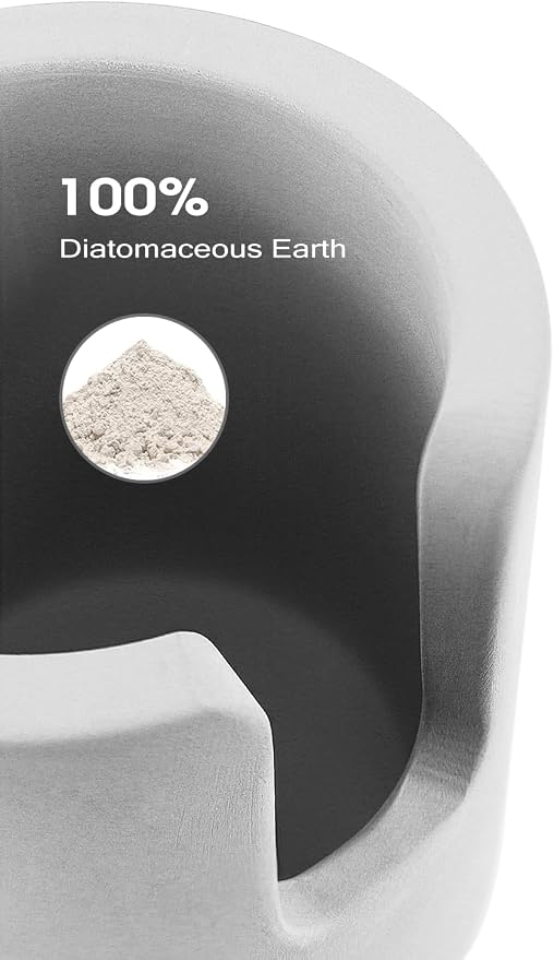 Diatomite Stone Sponge Holder, Quick Dry Dish Sponge Stand - Image 3