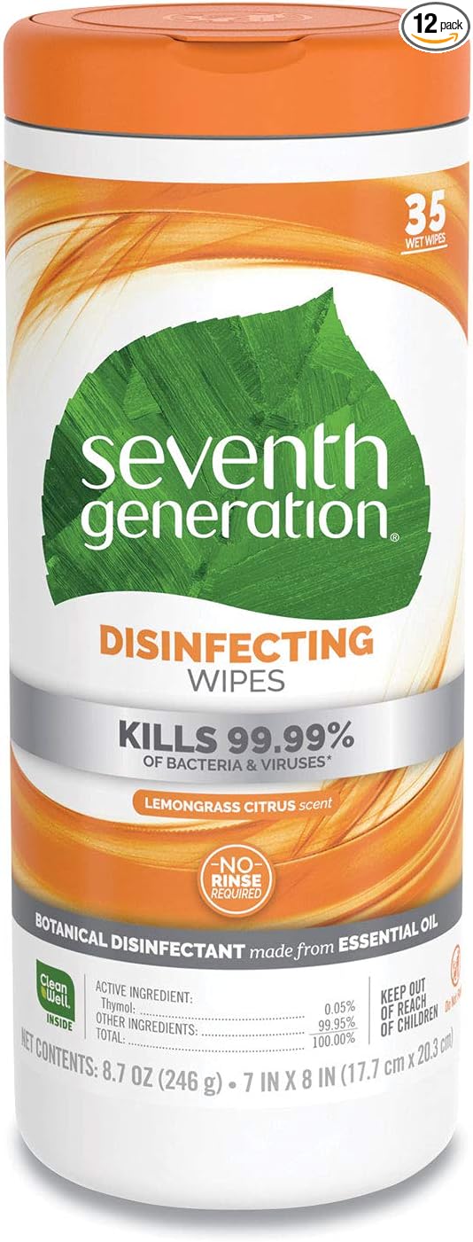Seventh Generation Multi Surface Disinfecting Wipe by SeventhGeneration