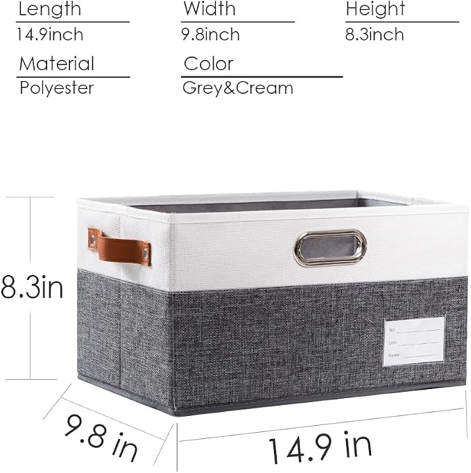 PRANDOM Foldable Storage Bins - Image 4