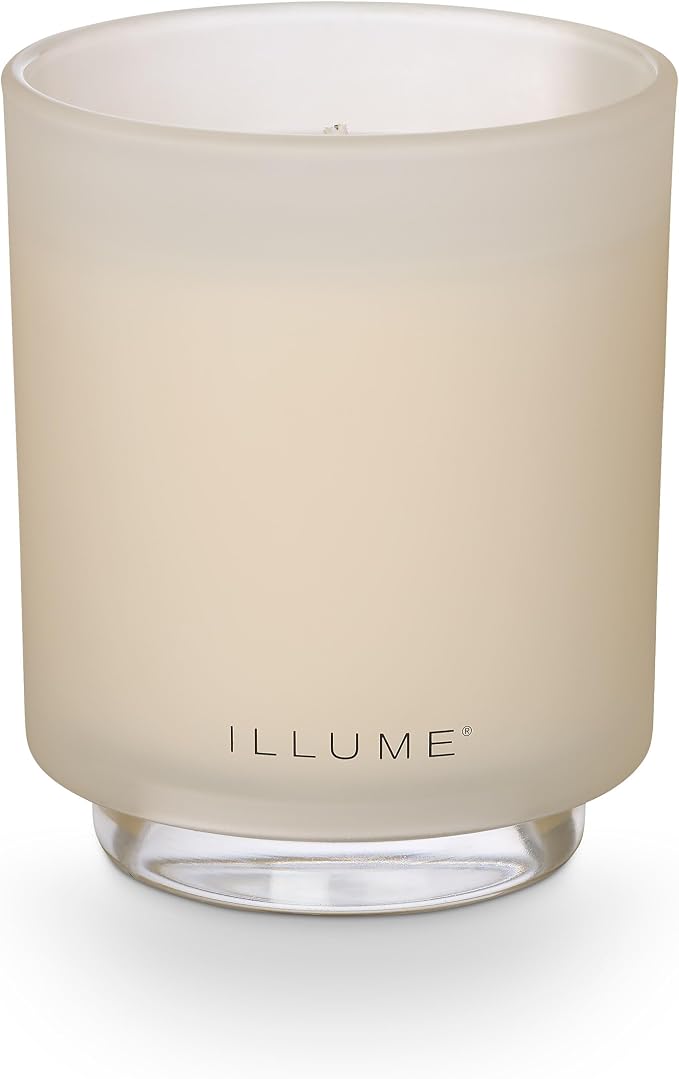ILLUME Refillable Boxed Glass Candle, Winter White - Image 5