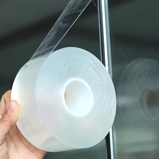 Transparent Window Weather Sealing Tape 2 Inch x 66 FT Weather Stripping by QoqooiceSnorkelingGear