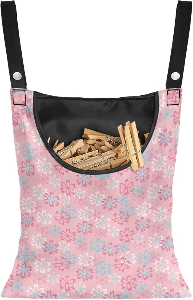 Clothes Pin Hanging Bag, Clothes Pins Bag Holder Outdoor 4.Stylish Clothespin by Unknown