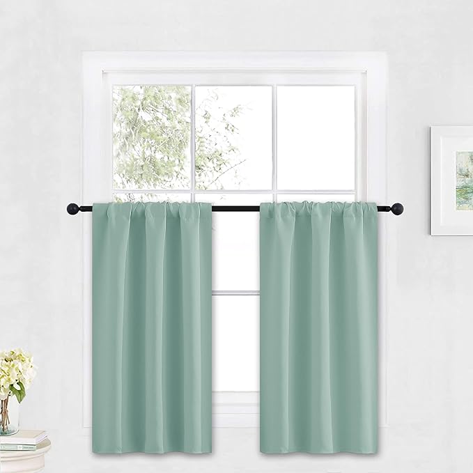 RYB HOME Bathroom Window Curtains by RYBHOME