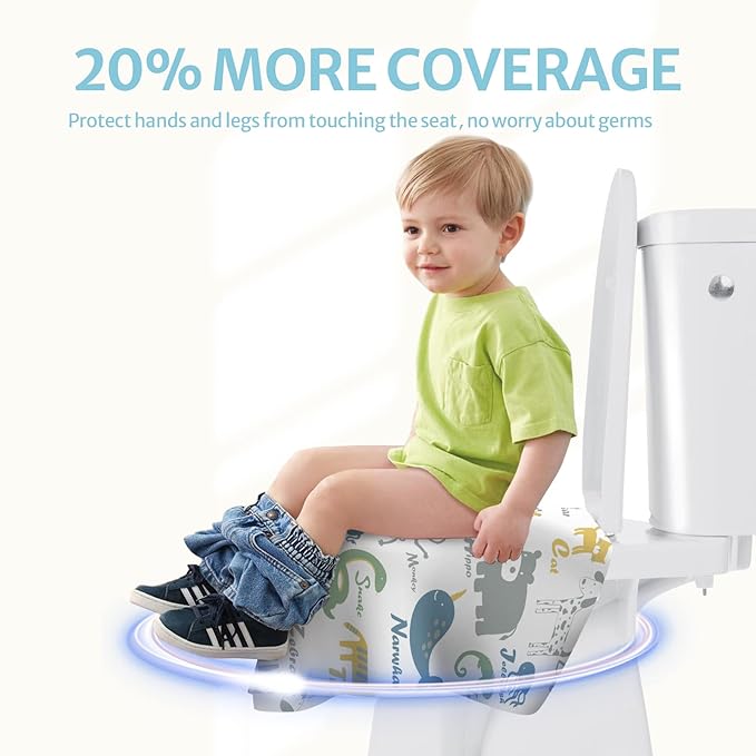 Blissful Diary 20 Pcs Toilet Seat Covers Disposable - Image 3