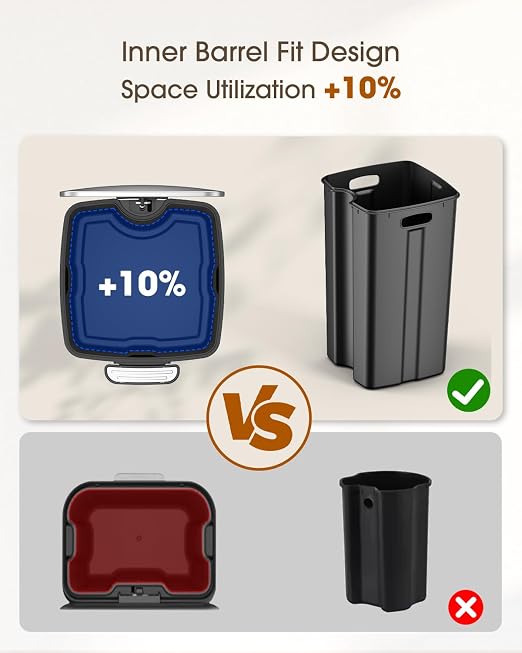 Lovewind Kitchen Trash Can - Image 8