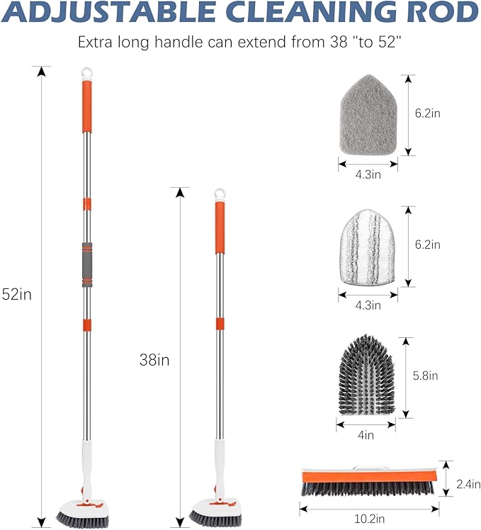 SetSail 4-in-1 Tile Tub Floor Scrubber - Image 2
