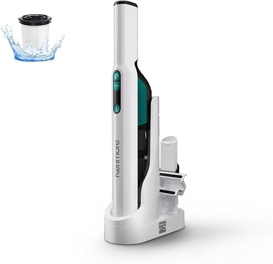 Kenmore HV3005 11.1V Cordless Handheld Vacuum Cleaner Lightweight Versatile and by Kenmore