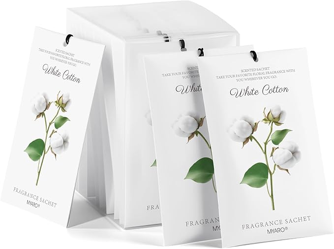 12 Packs Scent Sachets for Closet Clothes Storage by MYARO