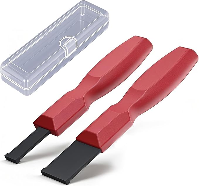 2PC Carbide Scraper, 1-1/4-Inch and 5/8-Inch Super Carbide Gasket Scraper by groword
