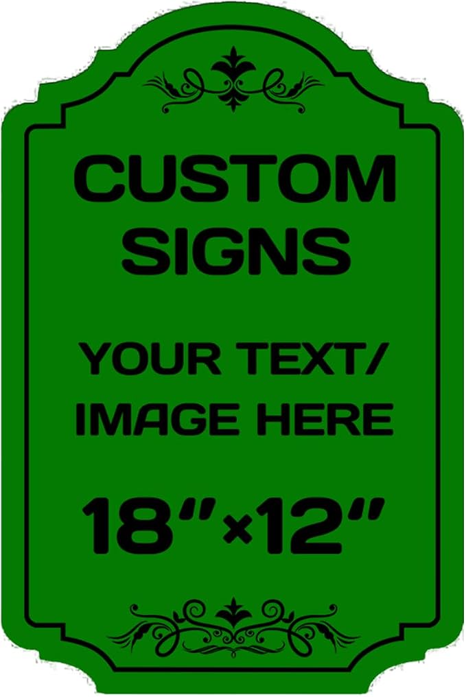 Personalized Aluminum Metal Signs by Repaly