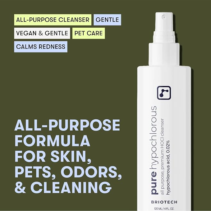 BRIOTECH Pure Hypochlorous Acid Cleanser, Original Premium HOCl Topical Solution - Image 3
