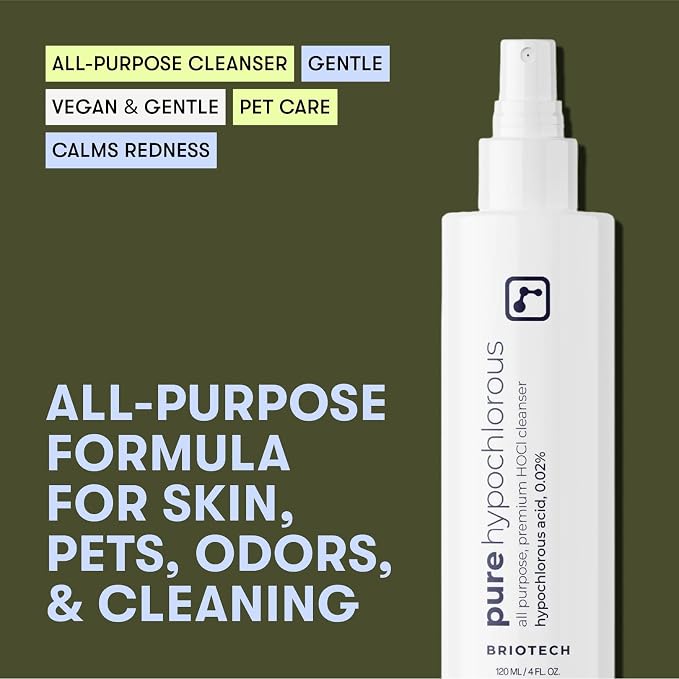 BRIOTECH Pure Hypochlorous Acid Spray and Cleanser, Original Premium HOCl - Image 3