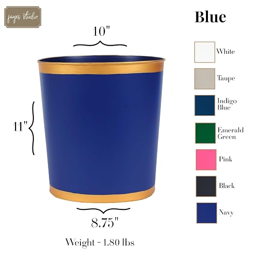 Jaye's Studio Decorative Waste Basket - Image 4