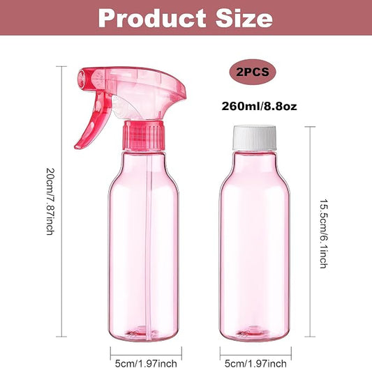Cosywell 3 Pack Plastic Spray Bottles 8.8oz/260ml Empty Spray Bottle - Image 2