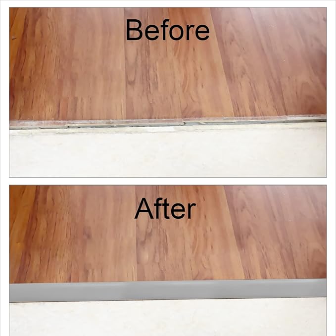 Floor/Door Flat Transition Strip & Self-Adhesive Vinyl Edge Trim - Image 3