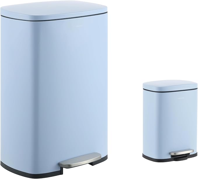 happimess HPM1006H Connor Rectangular 13-Gallon Trash Can by Happimess