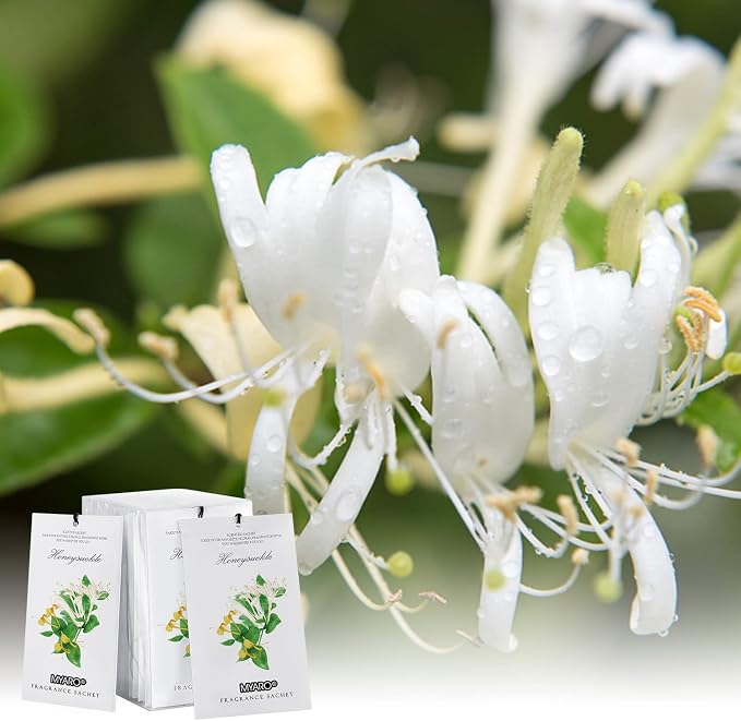 MYARO 12 Packs Honeysuckle Scented Sachets - Image 4